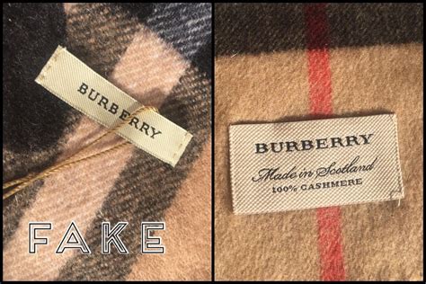 original burberry scarf tag